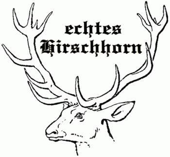 R8-  Hirschhornrosen-Knöpfe